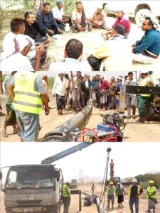 اخبار وردت الآن – محافظ أبين يطلق مشروع توفير مياه الشرب لمديرية لودر