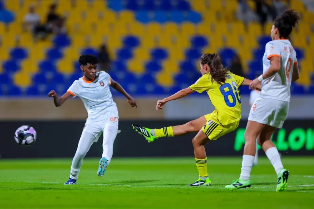 افتتاحية دوري السيدات السعودي «تمطر أهدافاً»