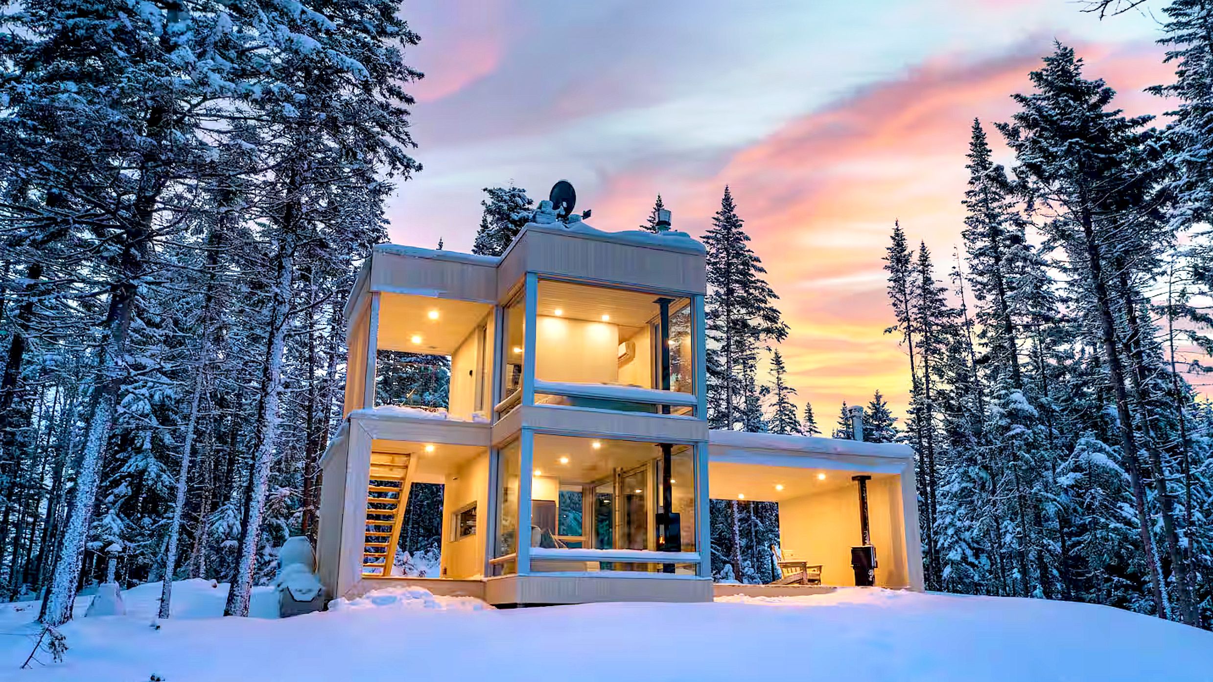 تلك الشقق الشتوية من إيربنب كأنها خرجت من فيلم هولمارك