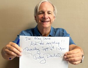 راي داليو يقترح الذهب كحماية للأسواق الأمريكية المعرضة لخطر الانهيار الاقتصادي