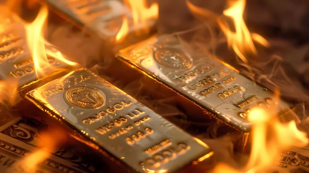 سعر الذهب يسجل رقماً قياسياً جديداً في رحلته نحو الأمان