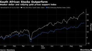 يقول جولدمان إن تعدين الأسهم يمكن أن يساعد في دفع نمو سوق الأسهم في جنوب إفريقيا