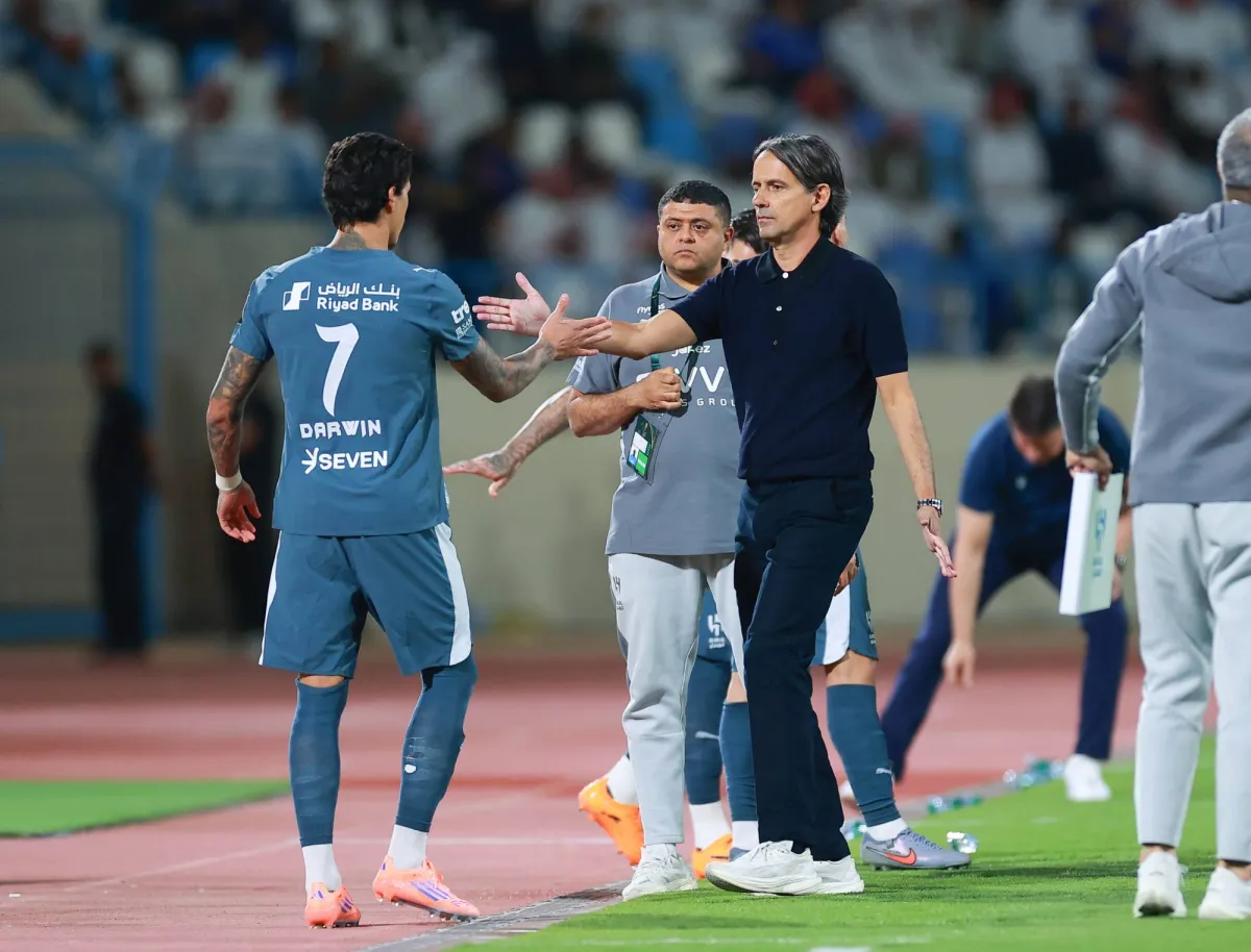 إنزاغي: سنستمر بتدوير اللاعبين بسبب ضغط المباريات