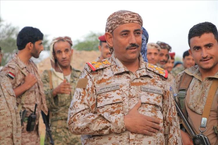 تعيين العميد القامص قائداً لمحور ذمار وقائداً للواء 203 مشاة