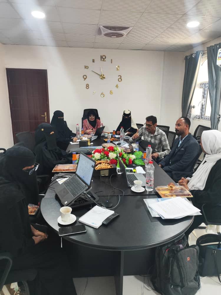 اجتماع مشترك في ديوان الجهاز المركزي للإحصاء لمناقشة منهجية تكوين إطار لوفيات الأمهات عبر الاستعانة بمسح ميزانية الأسرة