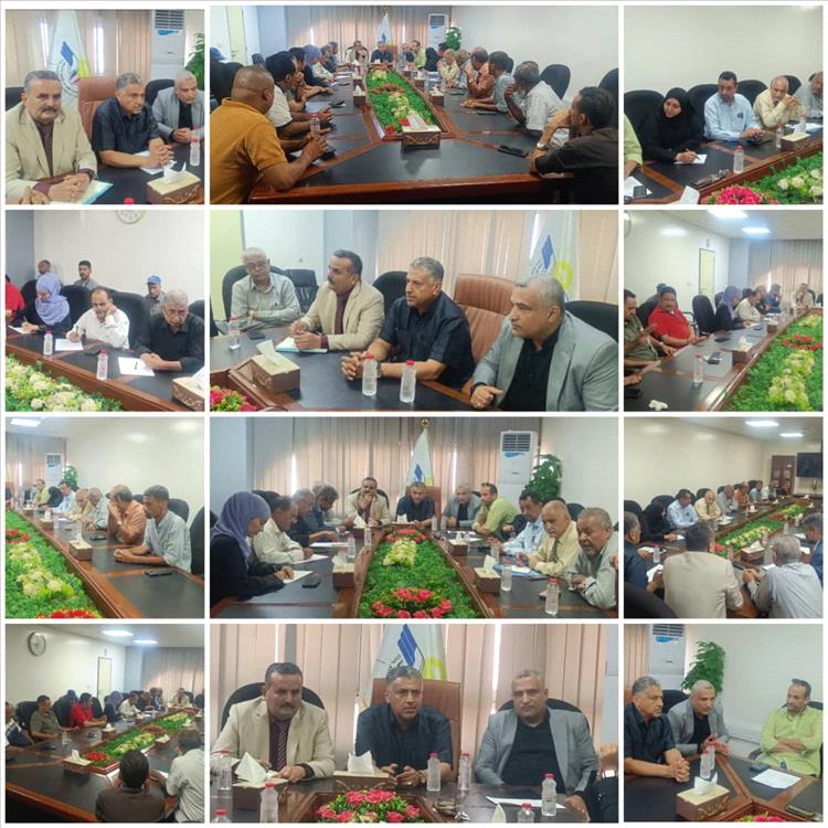 نائب المحافظ بوجه بسرعة معالجة الإشكاليات الخدمية بمطار عدن الدولي