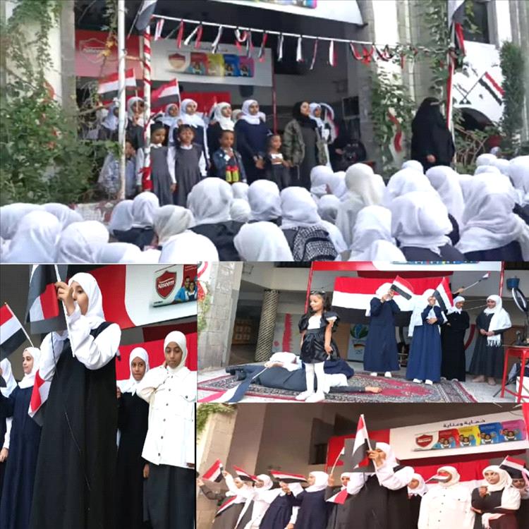 مجمع الحمزة التربوي بتعز يحتفي بذكرى ثورة أكتوبر المجيدة ببرنامج إذاعي متميز