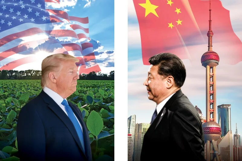 ارتفاع التوترات التجارية قبل استئناف المفاوضات التجارية ترامب يحدد ثلاثة