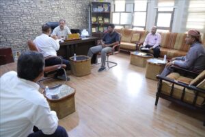 اخبار المناطق – جامعة المهرة تقوم بزيارات ميدانية تنسيقية للمؤتمر الدولي العلمي الثالث