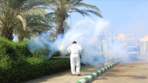 اخبار المناطق – مؤسسة يمان للتنمية الصحية تطلق حملة الرش الضبابي لمكافحة نواقل الأمراض في