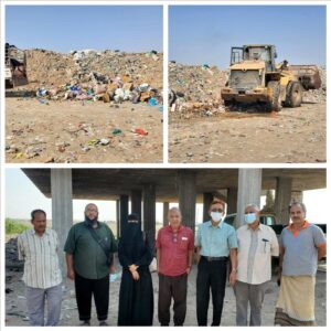 اخبار عدن – إتلاف كميات كبيرة من المواد الغذائية التالفة في عدن