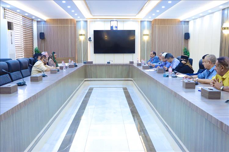 لقاء تنسيقي بين وزارة الزراعة والأسماك وفريق كتلة الأمن الغذائي والزراعة والبرنامج الإنمائي و