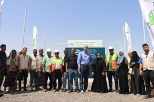 اخبار عدن – بدء المرحلة الثانية من مشروع تعزيز الاستقرار المائي عبر استخدام الطاقة المتجددة