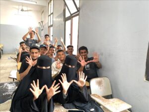 اخبار عدن – بدء طلاب مؤسسة رموز التنموية للصم وذوي الاحتياجات الخاصة دراستهم التحضيرية في عدن