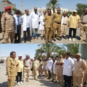 اخبار عدن – زيارة اللجنة الفنية لدائرة الخدمات الطبية لمستشفى صلاح الدين العسكري