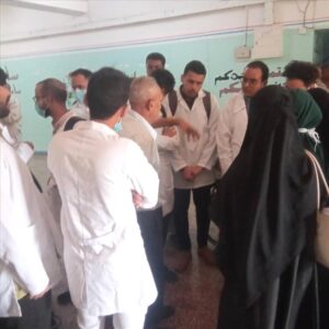 اخبار عدن – زيارة طلاب كلية الطب والعلوم الصحية بجامعة الريادة لمستشفى الطب النفسي