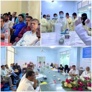 اخبار عدن – كلية العلوم بجامعة عدن تساهم في ورشة تطوير مهارات مختبرات البيطرة والزراعة