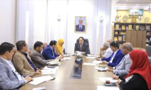 اخبار عدن – وزير الفئة الناشئة والرياضة يترأس اجتماعاً لمراجعة إنجازات خطة الـ100 يوم