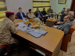 اخبار وردت الآن – العقيد الصاعي يناقش مع وفد المبعوث الأممي طرق تعزيز الاستقرار البحري ومكافحة الجرائم البحرية