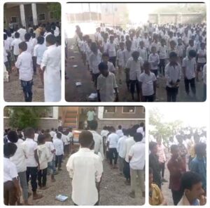 اخبار وردت الآن: مدرسة عمرو بن العاص في مديرية المضاربة تخصّص إذاعتها الصباحية للاحتفال بالذكرى