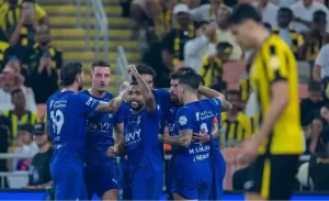 الهلال يحقق فوزاً على الاتحاد في “الكلاسيكو” بهدفين دون رد