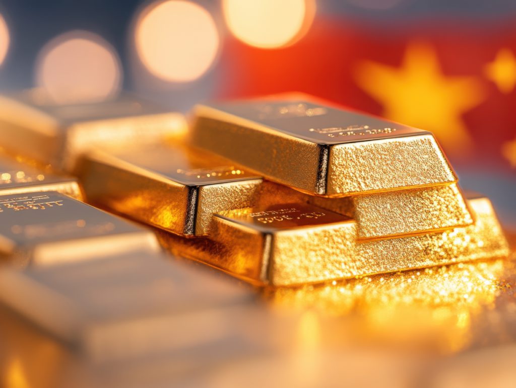 انخفض صافي واردات الصين من الذهب عبر هونغ كونغ في