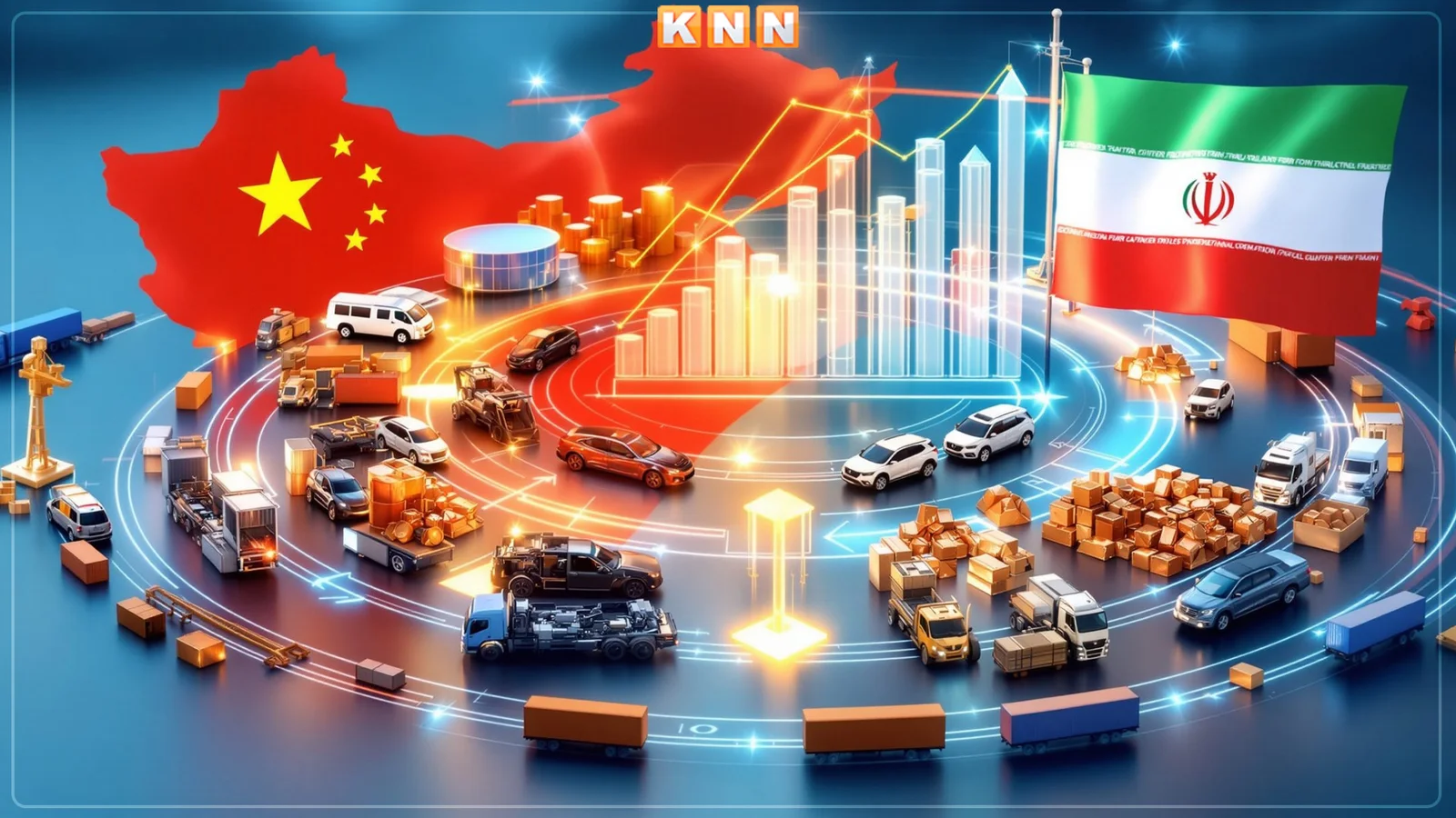 تجارة المقايضة بين سيارات الصين ومعادن إيران تزدهر نتيجة العقوبات