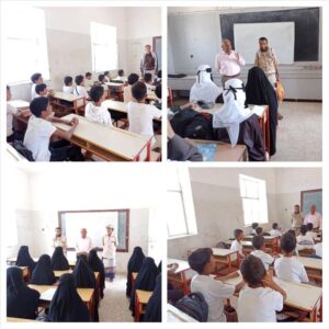 تقارير وردت الآن – مدير المنظومة التعليمية في لودر يقوم بجولة تفقدية لمدى سير العملية الدراسية في عدة مدارس بمناطق أمصرة