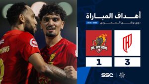 شاهد أهداف مباراة القادسية 3 – 1 الوحدة | الجولة ( 32 ) من دوري روشن السعودي للمحترفين 2024-2025