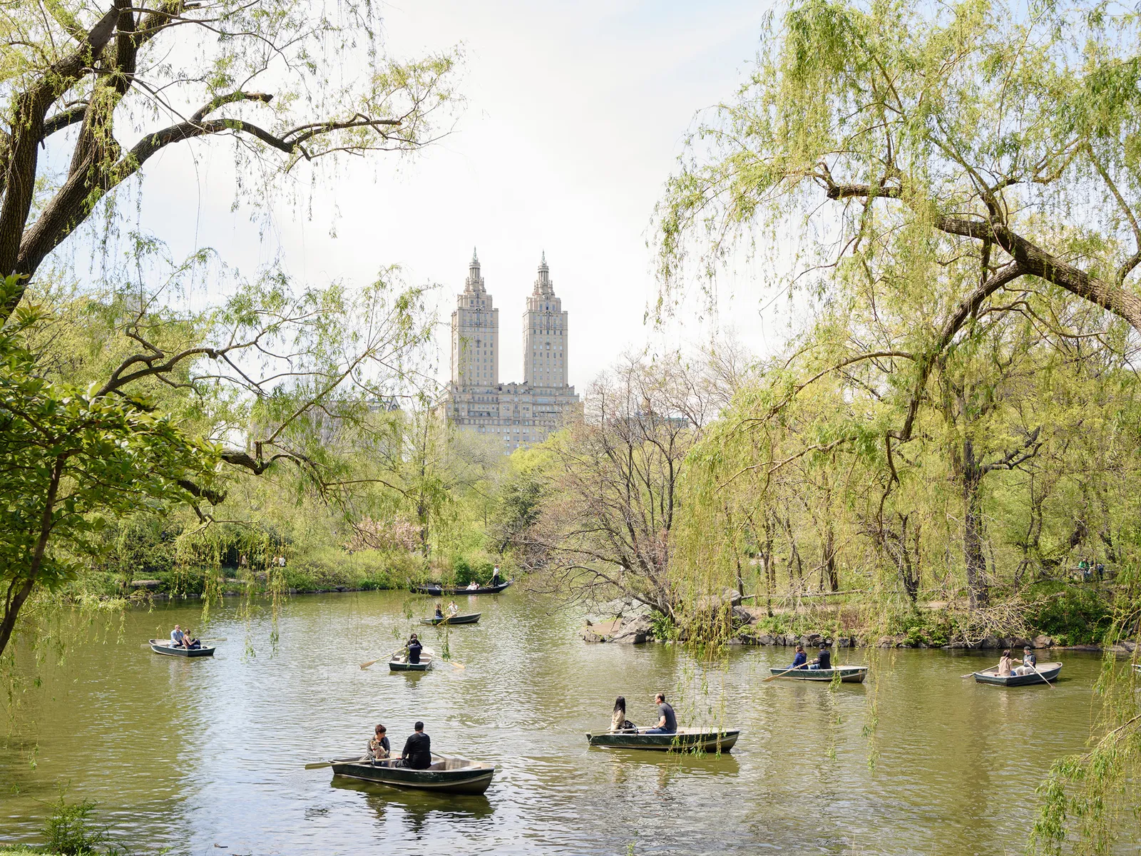 The Lake at Central Park's Loeb Boathouse