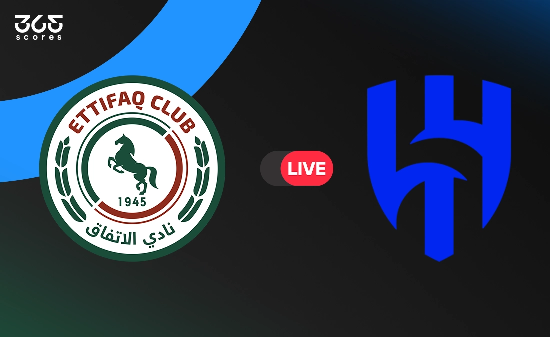 مباشر مباراة الهلال اليوم ضد الاتفاق في الدوري السعودي 2025/2026 - 365Scores