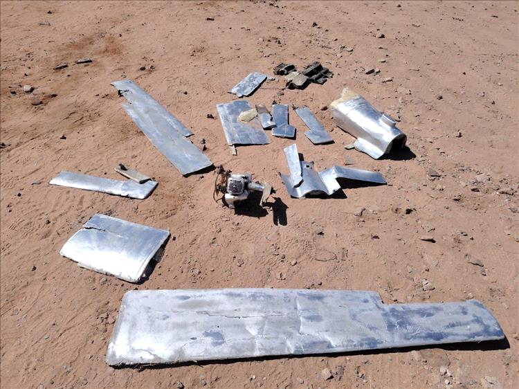 قوات محور الرزامات تُسقِط مسيّرة حوثية من طراز صمّاد-1 بالصفراء في صعدة