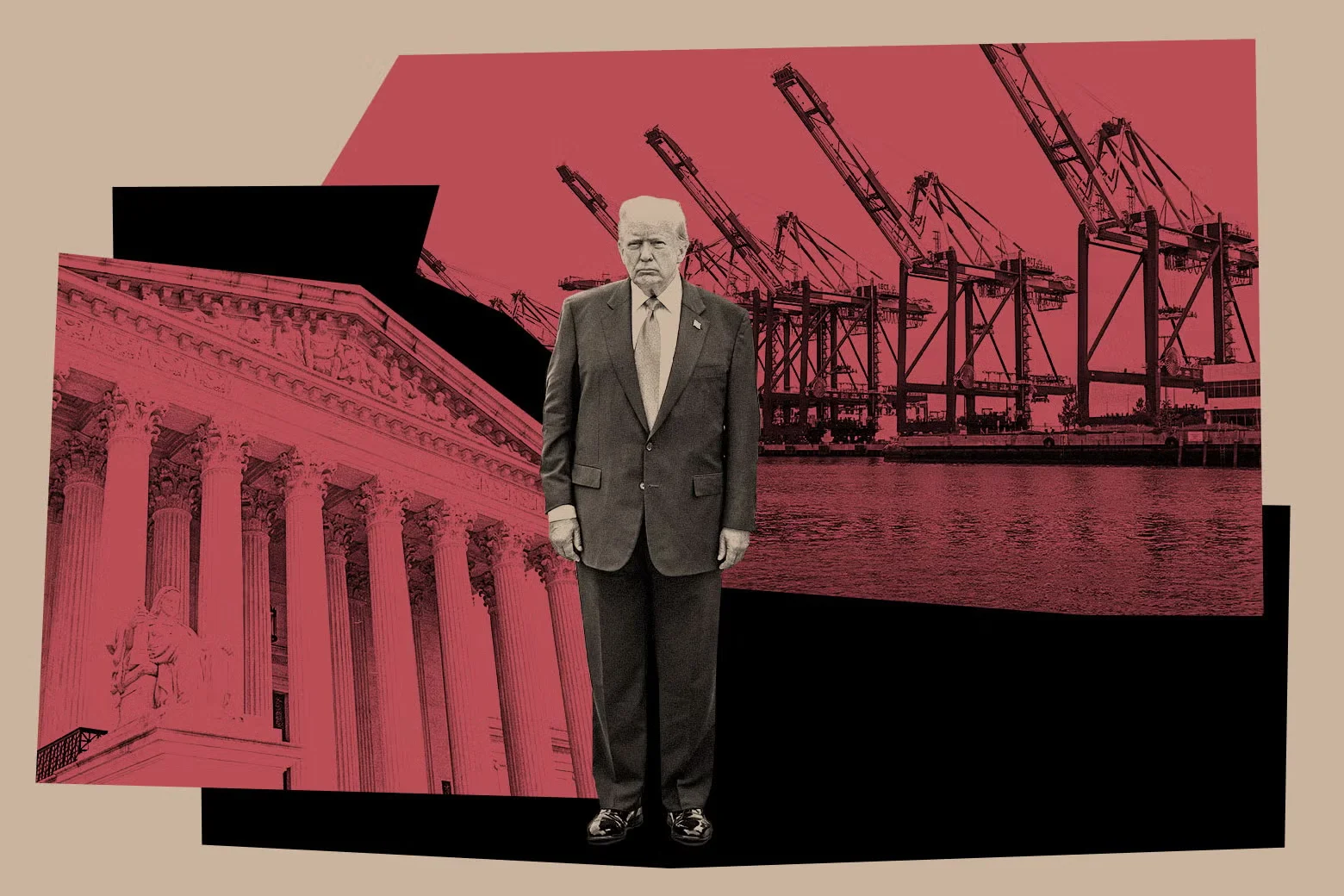 المحكمة العليا تصطف أمام ترامب والاقتصاد العالمي صراع الرسوم الذي