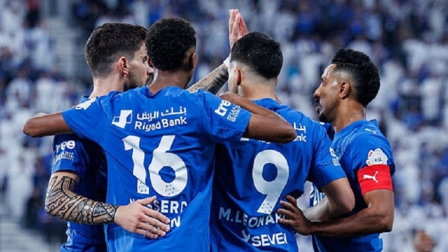 الهلال السعودي يعلن غياب 4 لاعبين عن مباراة الغرافة