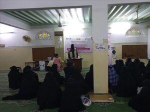 اخبار المناطق – اللجنة الوطنية للمرأة في ساحل حضرموت تختتم فعاليات برنامج توعية الفترة الحالية الوردى