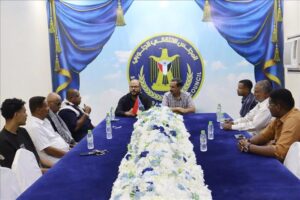 اخبار المناطق – المجلس الانتقالي في حضرموت يبرز دعمه للرياضة ويثني على جهود اتحاد كرة القدم