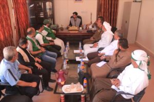 اخبار المناطق – المدير السنة لمديرية العبر يستقبل وفدًا من البرنامج السعودي للتنمية والإعمار.