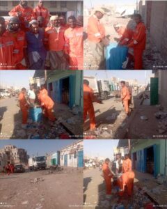 اخبار المناطق: صندوق النظافة والتحسين في أحور يطلق حملة لتنظيف الشارع السنة والمناطق المحيطة.