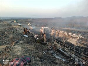 اخبار المناطق – عمل بطولي لوحدات اللواء 39 مدرع في إنقاذ ضحايا حادث العرقوب في أبين
