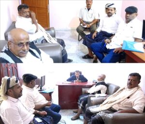 اخبار المناطق – محافظ أبين يجتمع بالمستثمر راشد الهمامي لبحث استثمار محاجر الجبس في أبين.