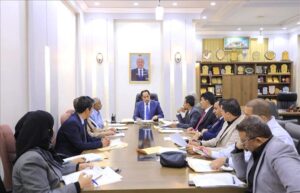 اخبار عدن – اجتماع برئاسة البكري يستعرض استراتيجيات وضع خطط وموازنات لوزارات الفئة الناشئة والرياضة