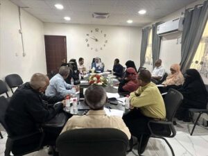 اخبار عدن – الاجتماع الذي يعقده الجهاز المركزي للإحصاء مع فريق الإحصاء الوطني لمناقشة تعزيز التعاون.