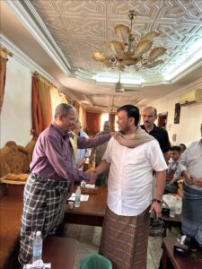 اخبار عدن – الدكتور عبدالله العليمي، عضو مجلس القيادة الرئاسي، يقوم بزيارة منتدى باصره الثقافي في عدن