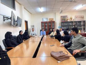 اخبار عدن – الطلاب في كلية الحقوق يعيدون تنظيم إدارتهم