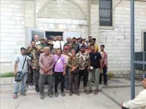 اخبار عدن – المؤسسة السنةة للاتصالات تكرّم ضباط الاستقرار المسؤولين عن حماية منشآتها في عدن