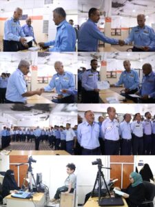 اخبار عدن – تكريم الأفراد والضباط والموظفين المتميزين في فرع مصلحة الهجرة والجوازات بالعاصمة عدن