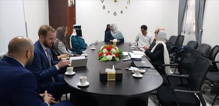 رئيسة الجهاز المركزي للإحصاء تلتقي بوفد من الاتحاد الأوروبي و