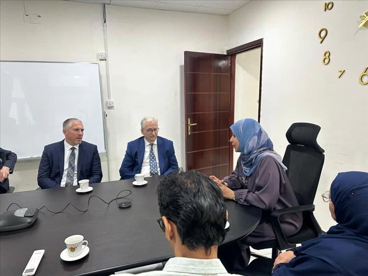 رئيسة الجهاز المركزي للإحصاء تبحث مع السفير الألماني دعم القدرات الإحصائية وتعزيز التعاون المشترك