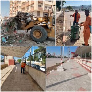 اخبار عدن – صندوق النظافة في عدن يُكمل حملة شاملة لاستهداف أحياء خورمكسر وساحة العروض.