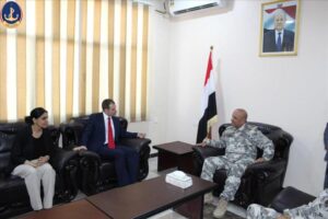 اخبار عدن – قيادة خفر السواحل تستضيف وفداً بريطانياً رفيع المستوى